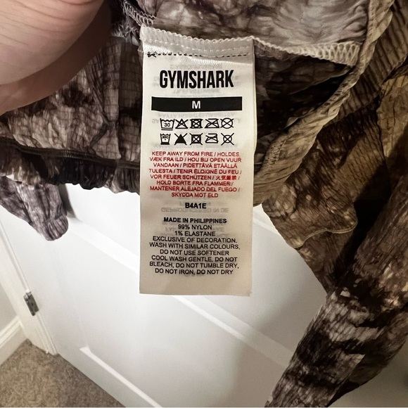 Gym Shark Elevate Woven Jacket Womens Size Medium Crop Zip Up Athletic Gymwear - Picture 4 of 5